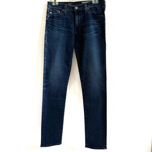 Womens AG Adriano Goldschmeid The Prima Mid-Rise Cigarette Leg Jeans Size 27R